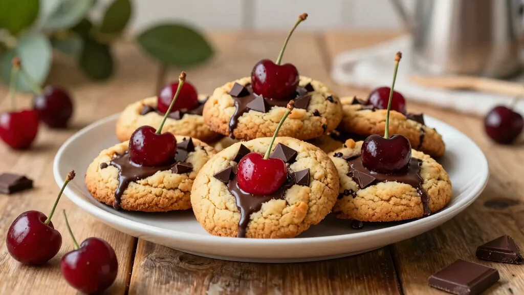 10 Cherry Chocolate Cookie Recipes Sweet and Rich