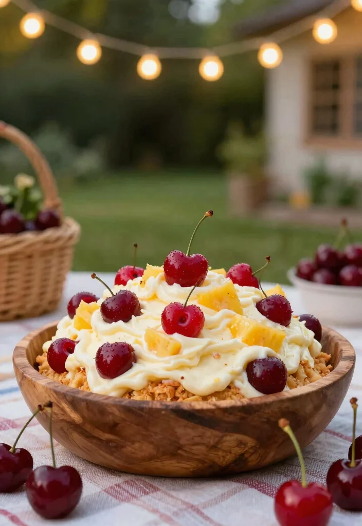 10 Cherry Pineapple Dump Cake Recipes for Easy Crowd Desserts - 5. Cherry Pineapple Cream Cheese Dump Cake 1