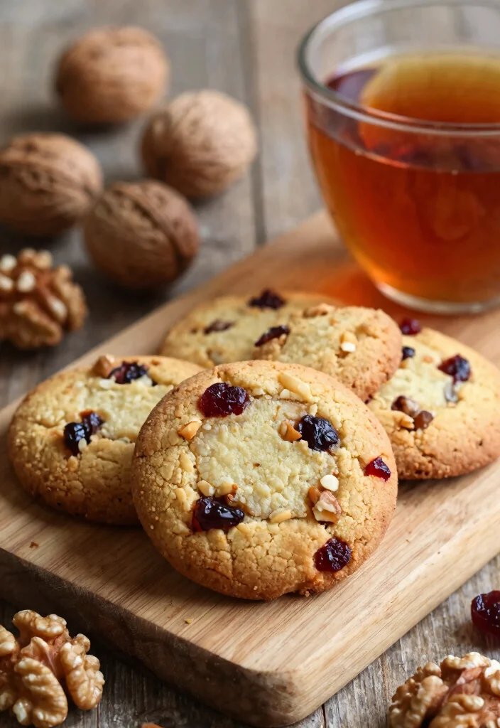 10 Cherry Shortbread Cookie Recipes Buttery and Tender - 7. Cherry Walnut Shortbread Cookies 1