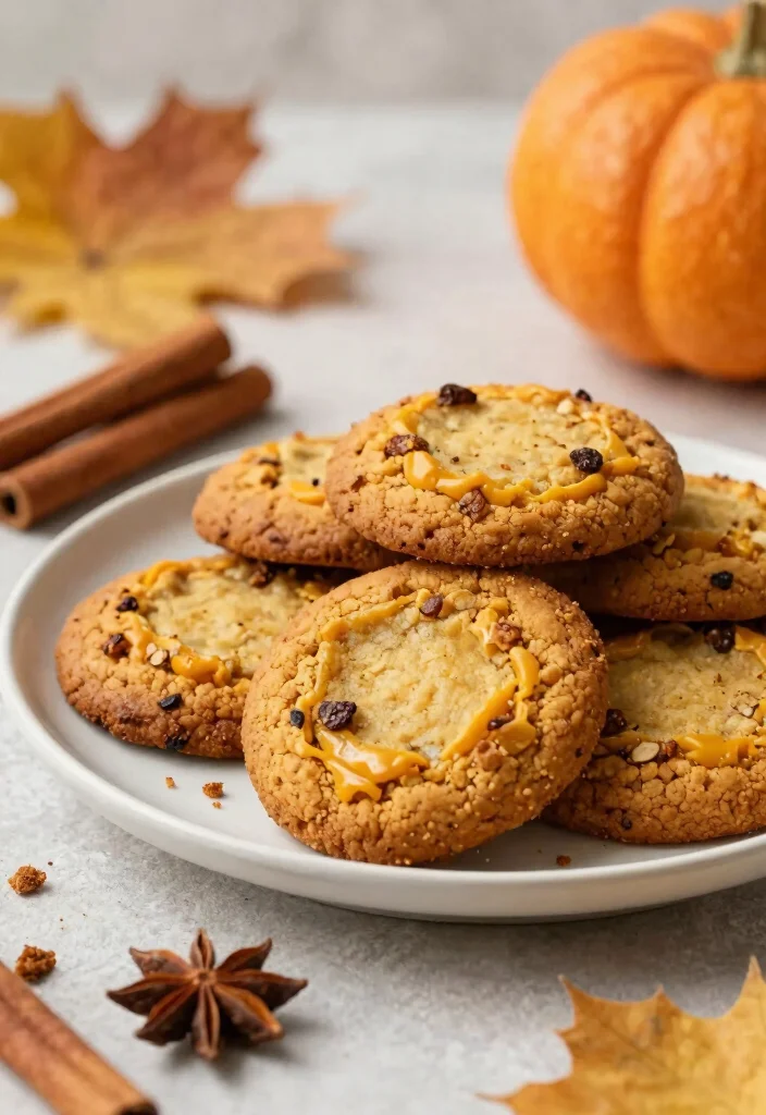 10 Chewy Brown Butter Maple Pumpkin Cookie Recipes - 10. Spiced Chewy Brown Butter Maple Pumpkin Cookies 1