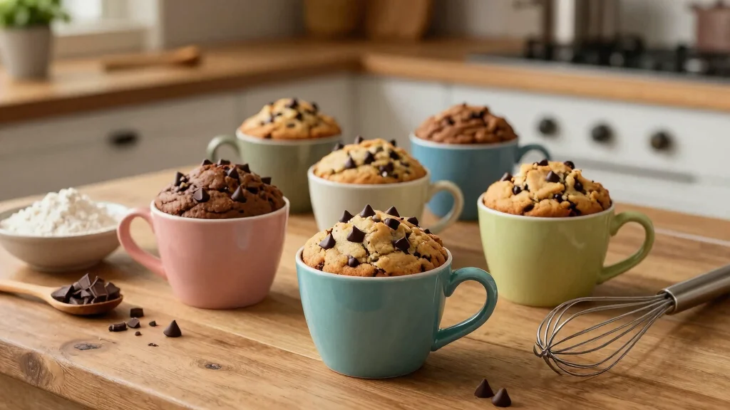 10 Chocolate Chip Cookie Mug Cake Recipes for a Single Serve Delight