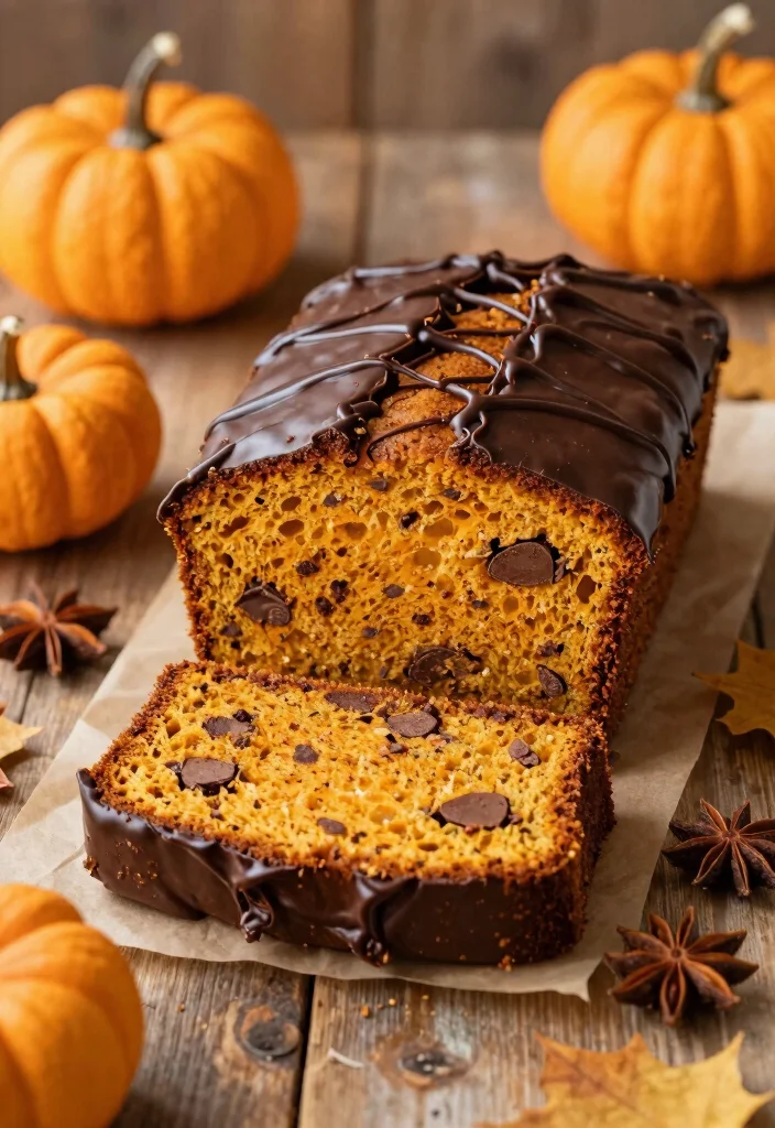 10 Chocolate Chip Loaf Cake Recipes for Everyday Baking - 4. Pumpkin Chocolate Chip Loaf Cake 1