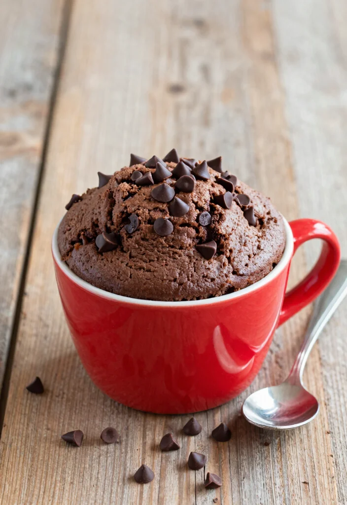 10 Chocolate Chip Mug Cake Recipes Ready in Minutes - 1. Classic Chocolate Chip Mug Cake 1