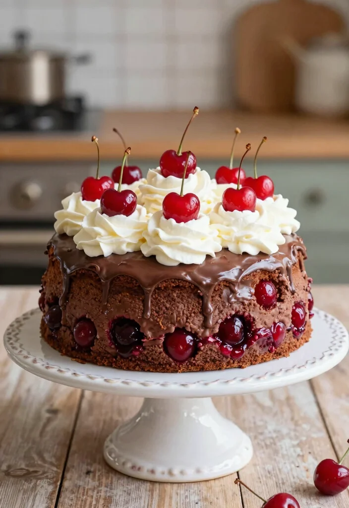 10 Chocolate Poke Cake Recipes with Sweetened Condensed Milk - 7. Chocolate Cherry Poke Cake 1