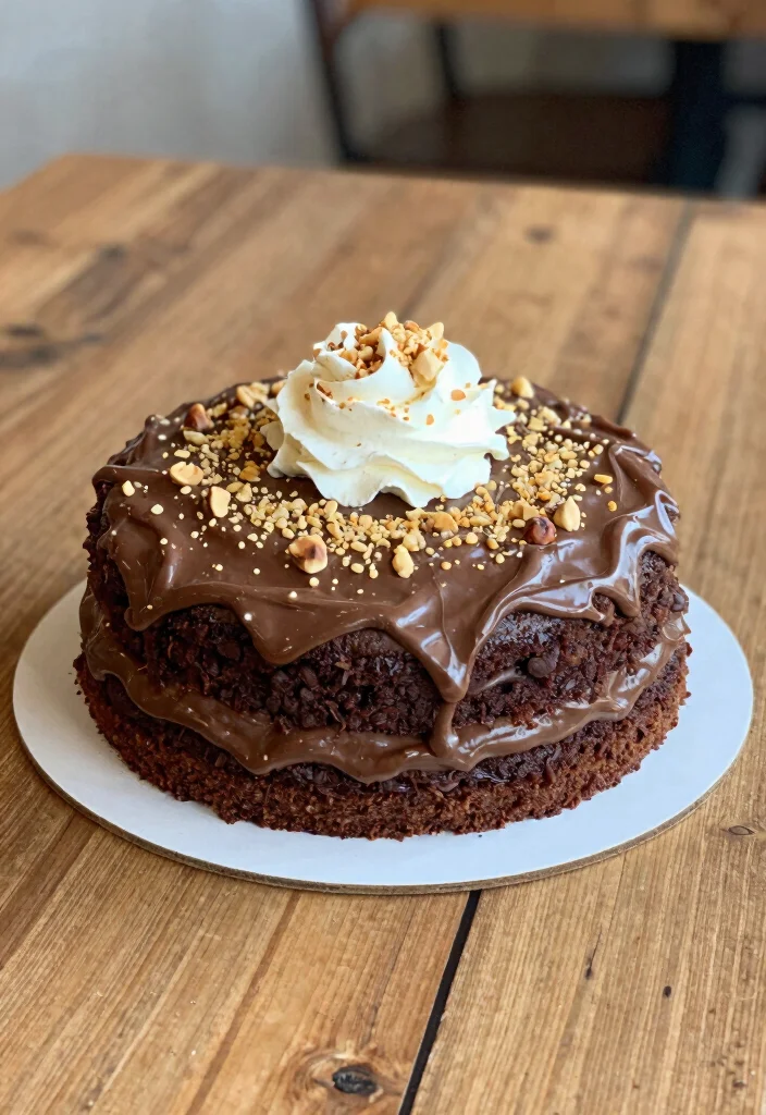 10 Chocolate Poke Cake Recipes with Sweetened Condensed Milk - 8. Nutella Chocolate Poke Cake 1