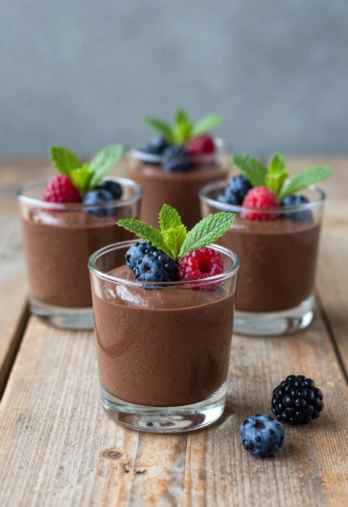 10 Cold Dessert Recipes for Refreshing No Bake Enjoyment - 3. Chocolate Avocado Mousse