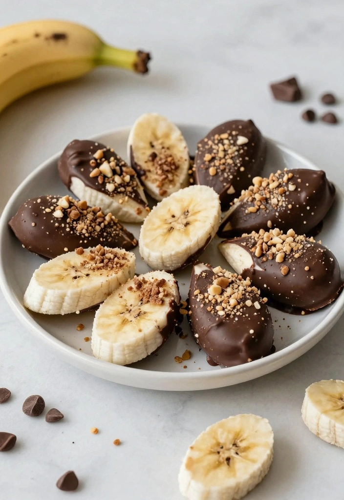 10 Cold Dessert Recipes for Refreshing No Bake Enjoyment - 8. Frozen Banana Bites