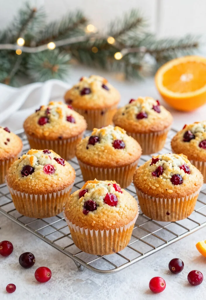 10 Cranberry Orange Bread Recipes for Bright Bakery Flavor - 2. Zesty Cranberry Orange Muffins 1