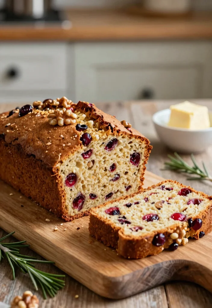 10 Cranberry Walnut Bread Recipes for Hearty Homemade Loaves - 1. Classic Gluten-Free Cranberry Walnut Bread 1