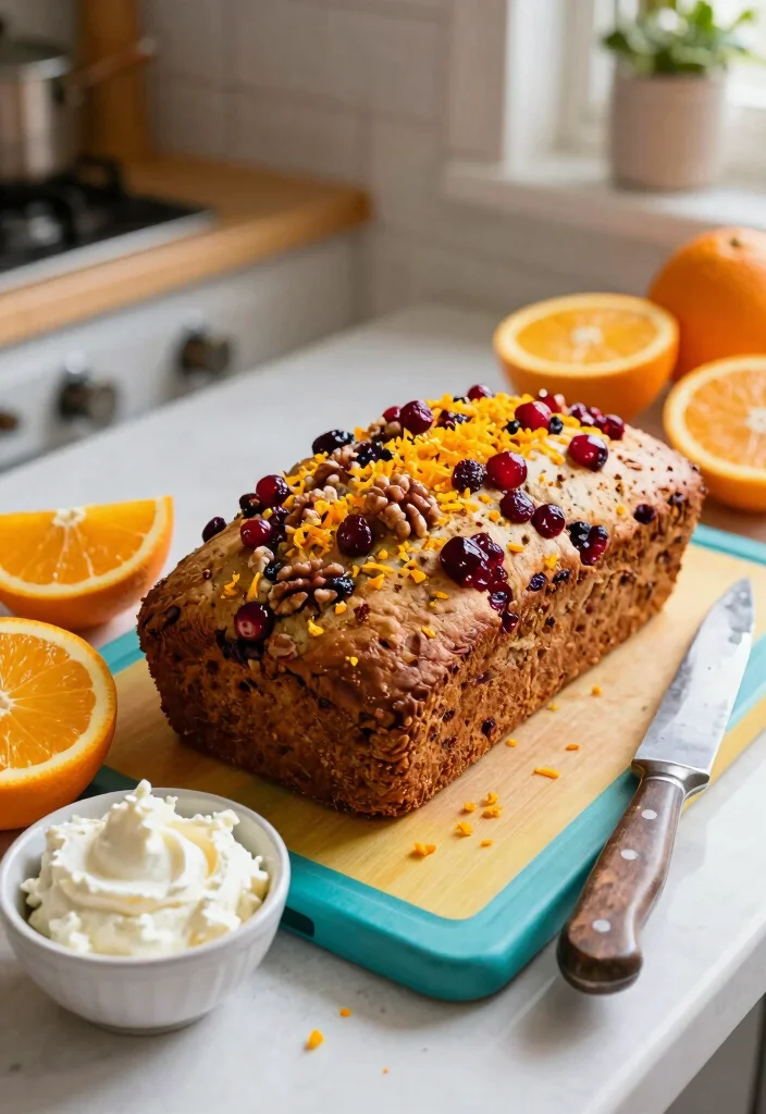 10 Delicious Costco-Style Cranberry Walnut Bread Recipes You Can Make at Home - 2. Cranberry Walnut Bread with Orange Zest 1