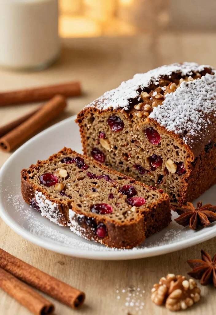 10 Delicious Costco-Style Cranberry Walnut Bread Recipes You Can Make at Home - 6. Spiced Cranberry Walnut Bread 1