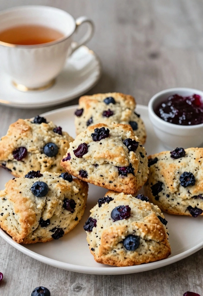 10 Dried Blueberry Baking Recipes for Sweet Chewy Berry Flavor - 8. Dried Blueberry Scones