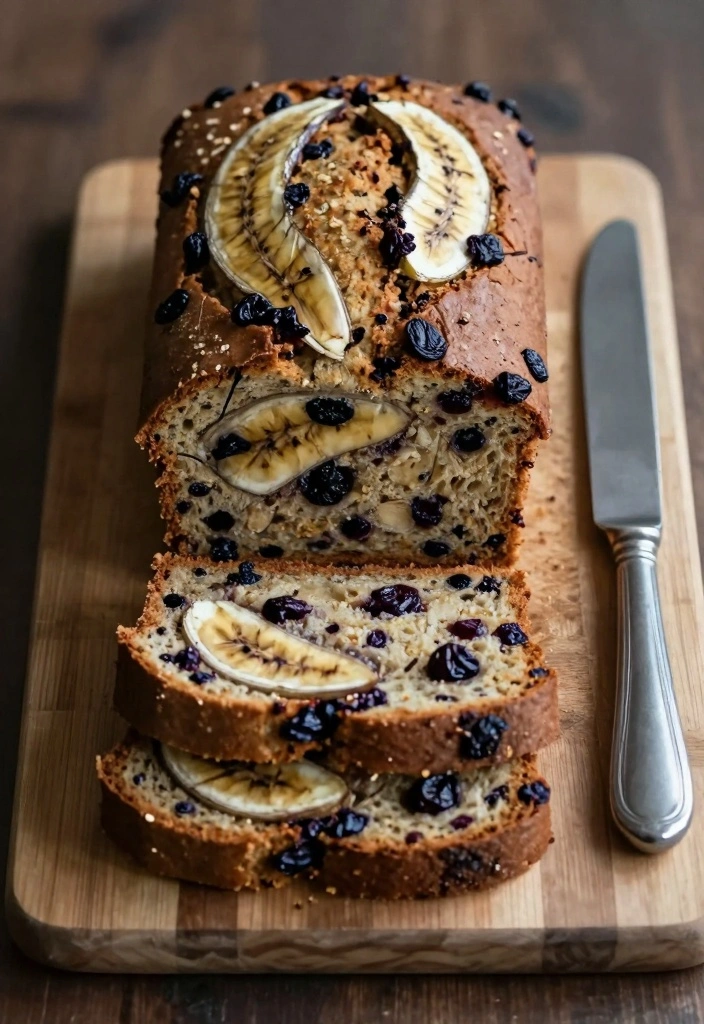 10 Dried Blueberry Baking Recipes for Sweet Chewy Berry Flavor - 9. Dried Blueberry Banana Bread