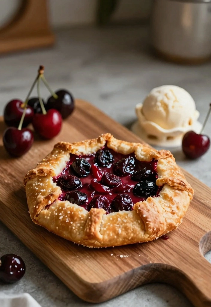 10 Dried Cherry Baking Recipes for Tart Juicy Bakery Treats - 10. Dried Cherry Galette