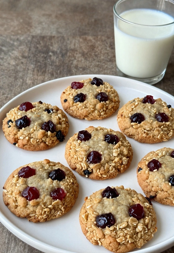 10 Dried Cherry Baking Recipes for Tart Juicy Bakery Treats - 3. Dried Cherry Oatmeal Cookies