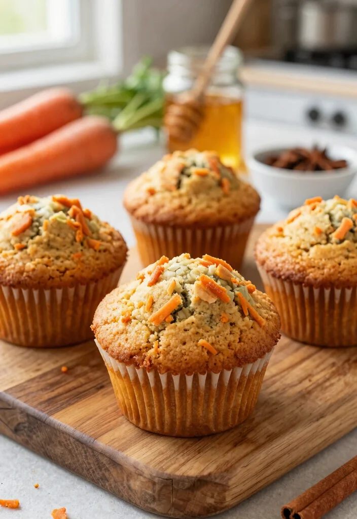 10 Healthy Carrot Cake Muffin Recipes with Lighter Ingredients - 1. Classic Gluten-Free Carrot Cake Muffins 1