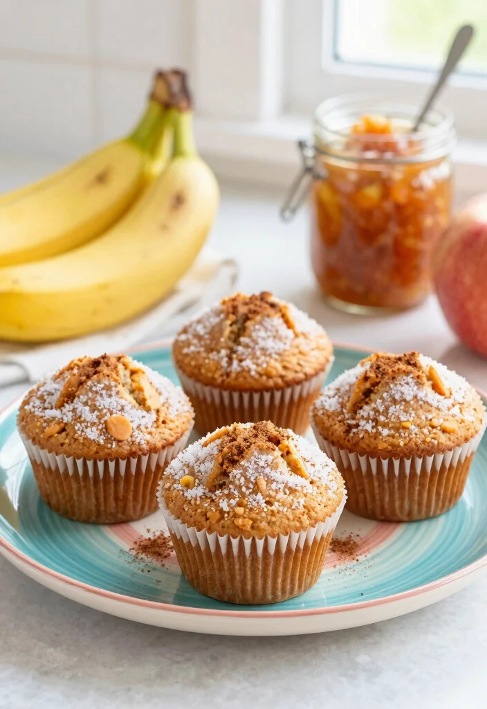 10 Healthy Carrot Cake Muffin Recipes with Lighter Ingredients - 4. Sugar-Free Carrot Cake Muffins 1