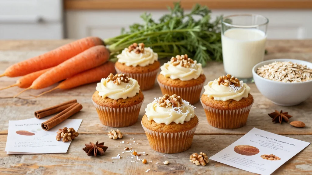 10 Healthy Carrot Cake Muffin Recipes with Lighter Ingredients