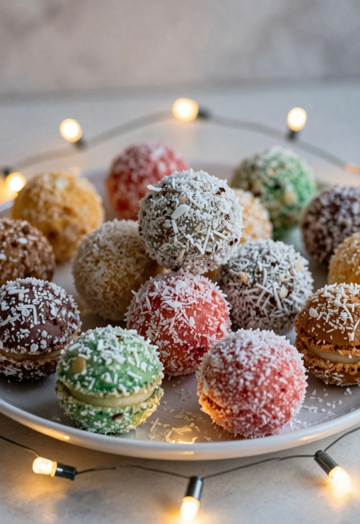 10 Holiday Cookie Truffle Recipes for Rich Bite-Sized Treats - 4. No-Bake Coconut Macaroon Truffles