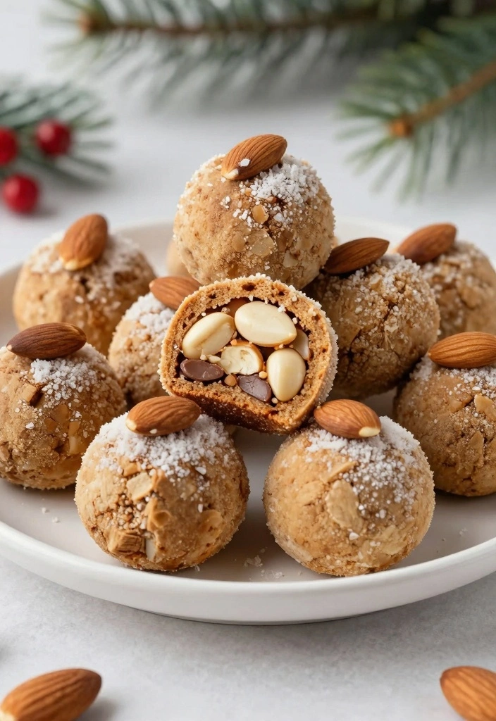 10 Holiday Cookie Truffle Recipes for Rich Bite-Sized Treats - 5. Almond Joy Cookie Truffles