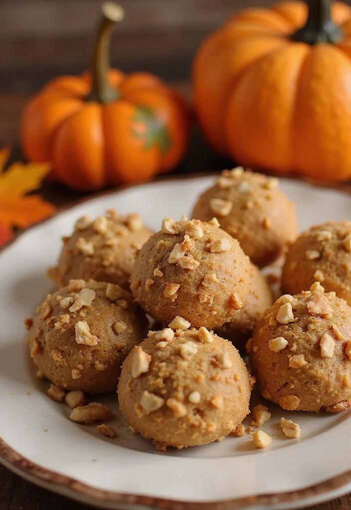 10 Holiday Cookie Truffle Recipes for Rich Bite-Sized Treats - 7. Pumpkin Spice Cookie Truffles