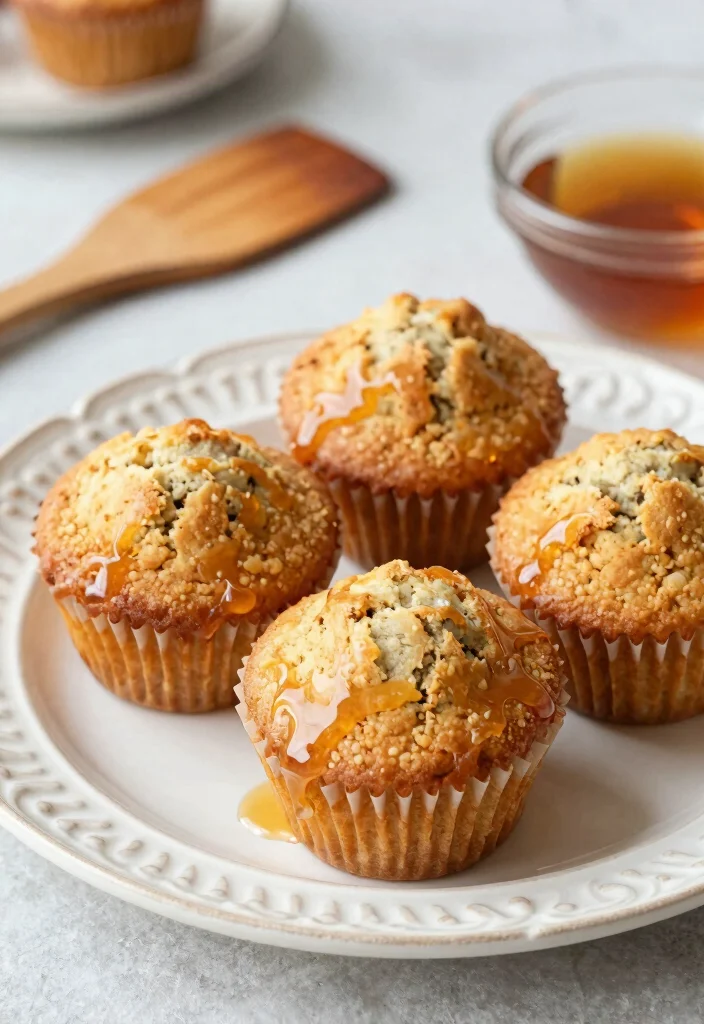 10 Keto Carrot Cake Muffin Recipes Low Carb Style - 7. Maple Glazed Keto Muffins 1