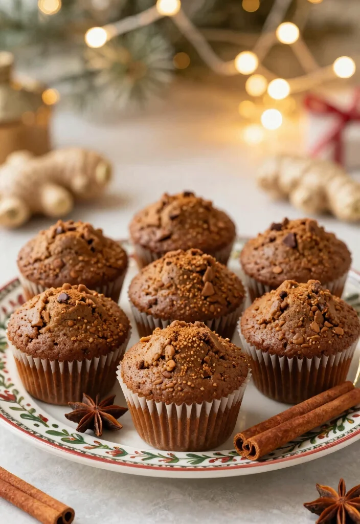 10 Keto Carrot Cake Muffin Recipes Low Carb Style - 9. Gingerbread Keto Muffins 1