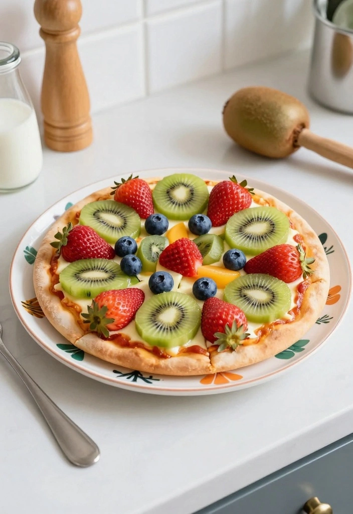 10 Kids Baking Party Recipes for Fun Easy Colorful Treats 1. Rainbow Fruit Pizza