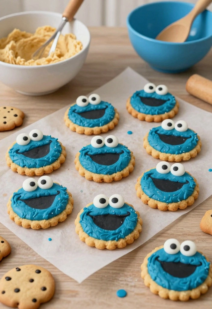 10 Kids Baking Party Recipes for Fun Easy Colorful Treats 3. No Bake Cookie Monster Treats