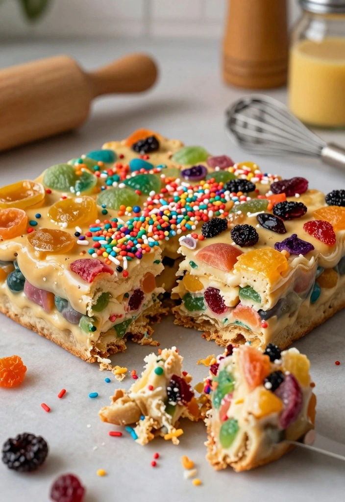 10 Kids Baking Party Recipes for Fun Easy Colorful Treats 8. Fruity Sugar Cookie Bark