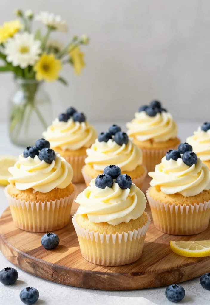 10 Lemon Mascarpone Frosting Recipes with Bright Citrus - 2. Lemon Blueberry Mascarpone Frosting 1
