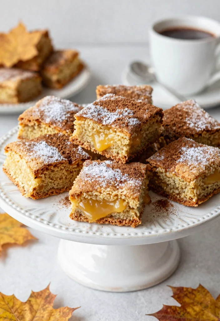 10 Maple Butter Blondie Recipes Inspired by Applebee’s - 10. Maple Butter Blondies with a Cinnamon Sugar Dust 1