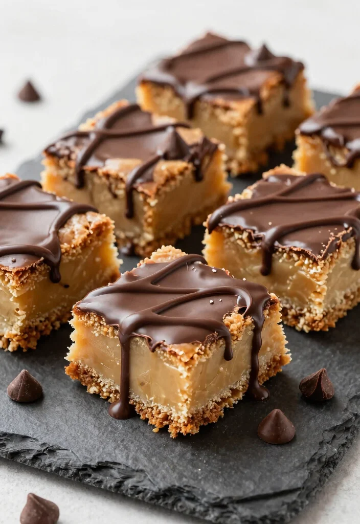 10 Maple Butter Blondie Recipes Inspired by Applebee’s - 7. Maple Butter Blondies with a Chocolate Drizzle 1