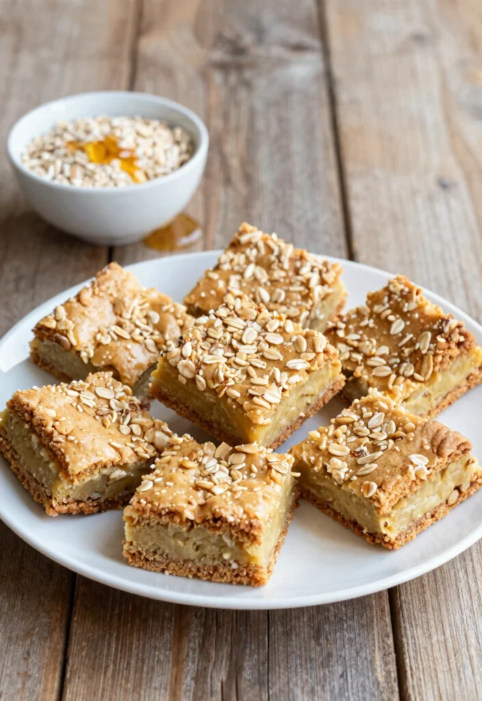 10 Maple Butter Blondie Recipes Inspired by Applebee’s - 9. Maple Butter Blondies with an Oat Topping 1
