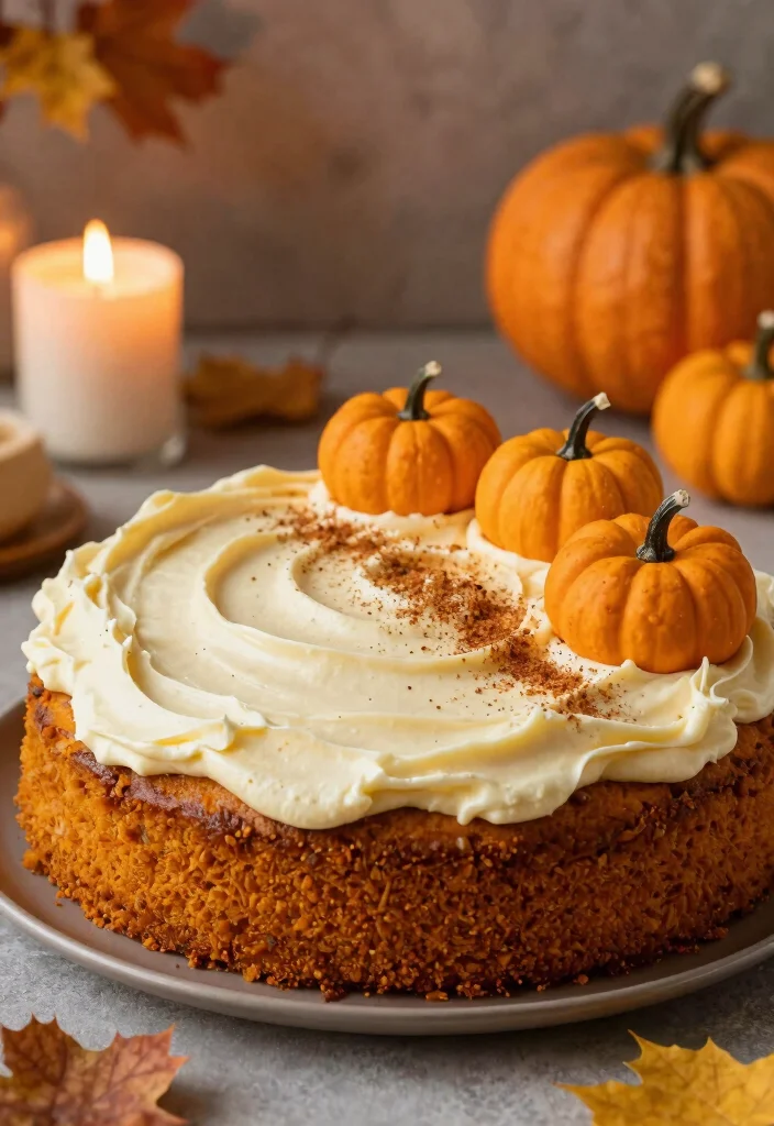 10 Mascarpone Cream Cheese Frosting Recipes for Tangy Sweet - 10. Spiced Pumpkin Mascarpone Frosting 1