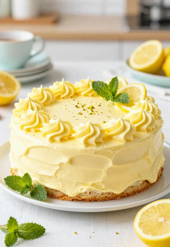 10 Mascarpone Cream Cheese Frosting Recipes for Tangy Sweet - 2. Zesty Lemon Mascarpone Frosting 1