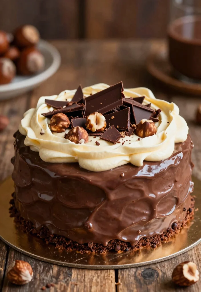 10 Mascarpone Cream Cheese Frosting Recipes for Tangy Sweet - 8. Nutella Mascarpone Frosting 1