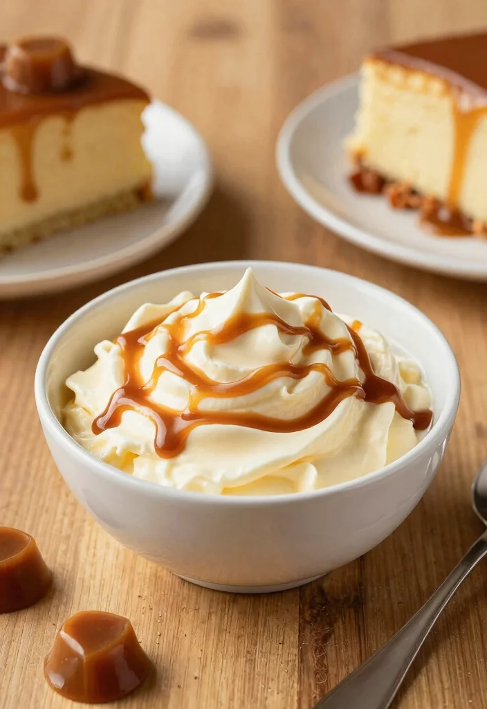 10 Mascarpone Whipped Cream Frosting Recipes Light and Fluffy - 10. Caramel Mascarpone Whipped Cream 1