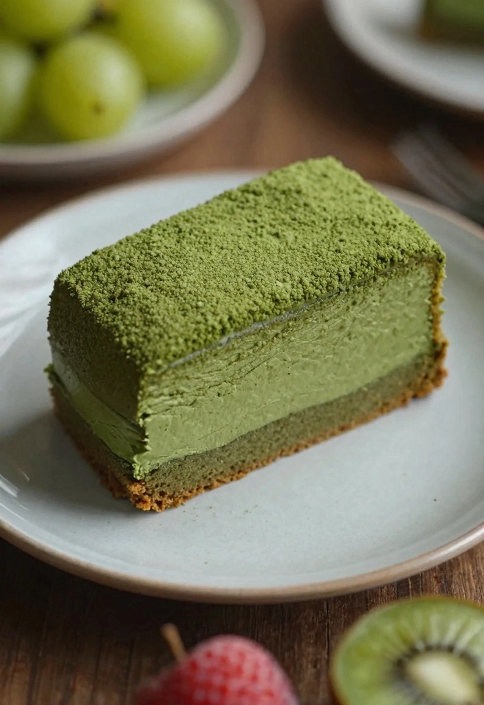 10 Matcha Tea Baking Recipes for Earthy Green Sweet Treats - 3. Matcha Tea Cake