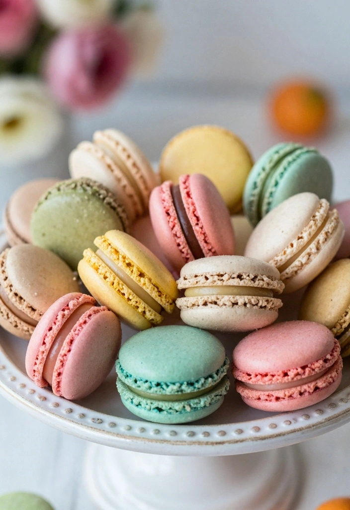 10 Metric Baking Recipes for Easy Exact International Baking - 1. Classic French Macarons