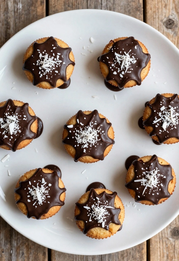 10 Mini Cake Pan Recipes for Cute Individual Sweet Servings 1 10 Mini Cake Pan Recipes for Cute Individual Sweet Servings - 1. Mini Almond Joy Cakes