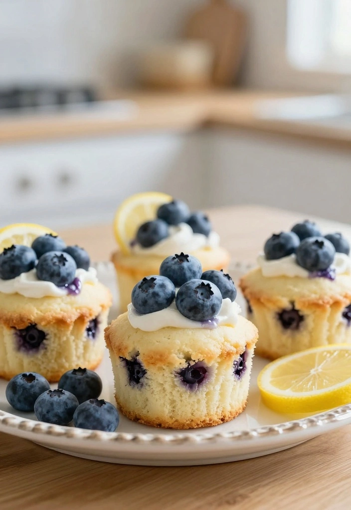 10 Mini Cake Pan Recipes for Cute Individual Sweet Servings 2 10 Mini Cake Pan Recipes for Cute Individual Sweet Servings - 2. Lemon Blueberry Mini Cakes