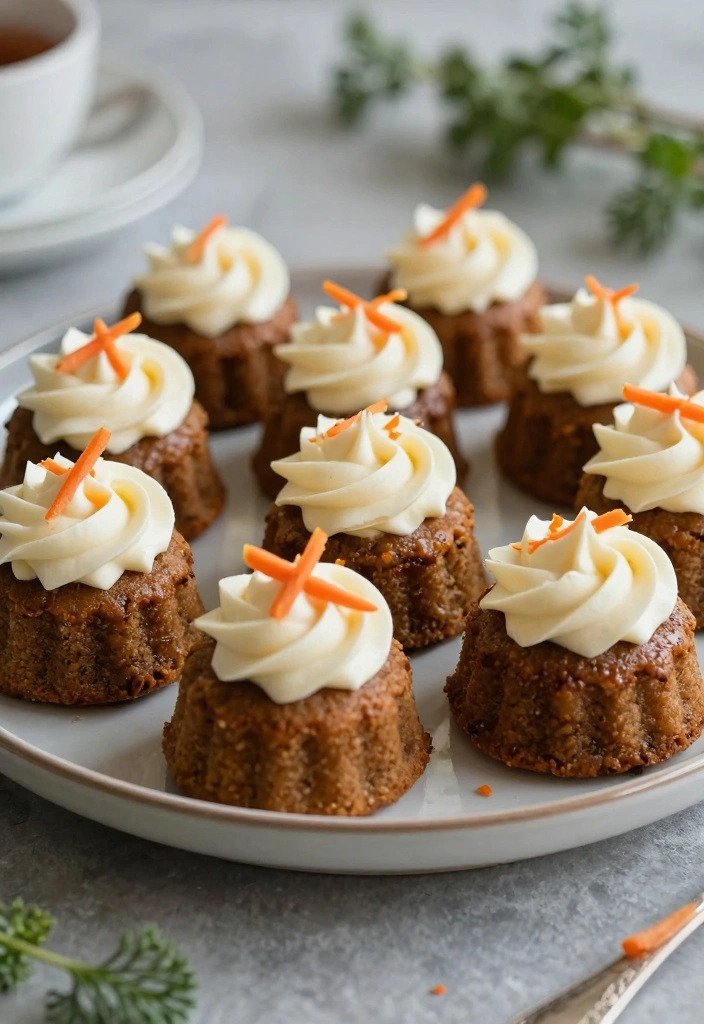 10 Mini Cake Pan Recipes for Cute Individual Sweet Servings 4 10 Mini Cake Pan Recipes for Cute Individual Sweet Servings - 4. Carrot Cake Mini Bundts