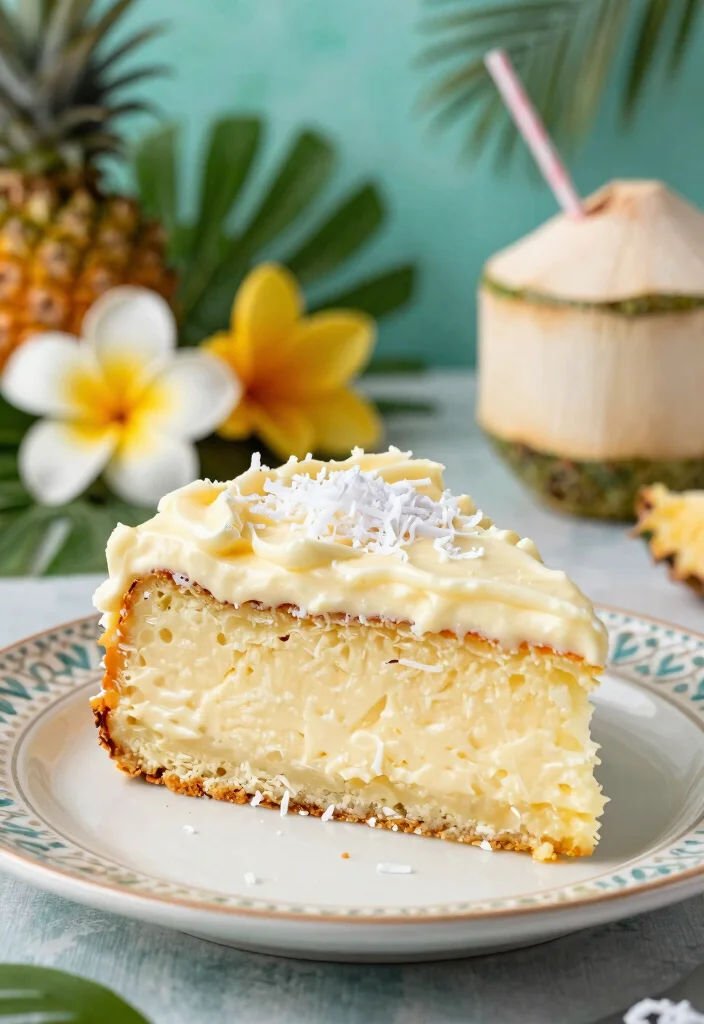10 Pineapple Coconut Dump Cake Recipes with Tropical Flavor - 2. Pineapple Coconut Dump Cake with Cream Cheese Frosting 1