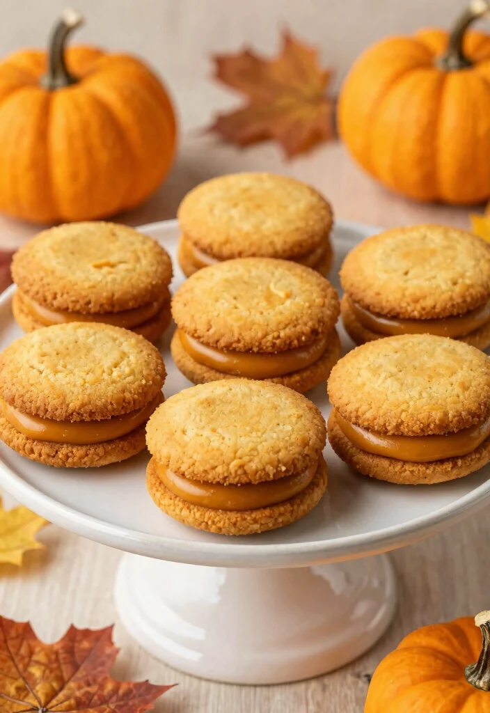 10 Pumpkin Chai Cookie Recipes for Cozy Fall Baking - 9. Pumpkin Chai Sandwich Cookies 1