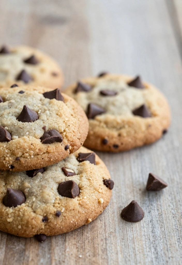 10 Quick Breakfast Cookie Recipes for Fast Grab and Go Mornings - 4. Chocolate Chip Flaxseed Cookies