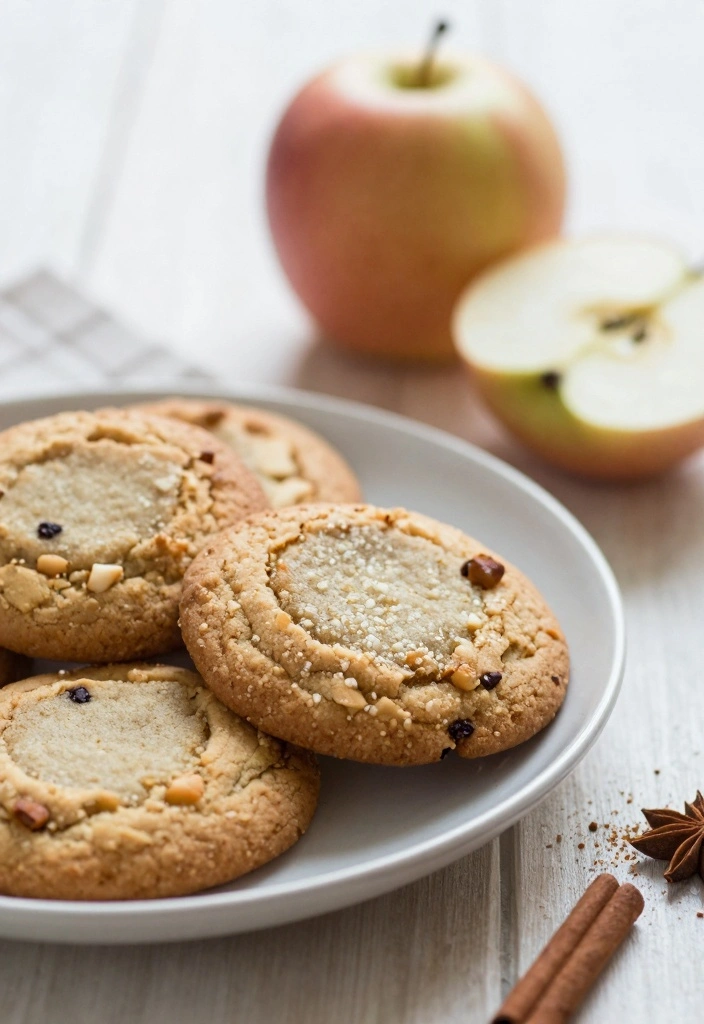 10 Quick Breakfast Cookie Recipes for Fast Grab and Go Mornings - 9. Apple Cinnamon Breakfast Cookies