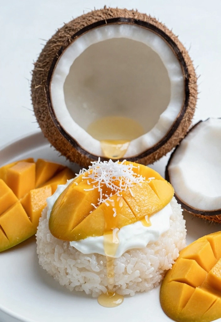 10 Rice Cake Dessert Recipes for Light Chewy Creative Treats 1 10 Rice Cake Dessert Recipes for Light Chewy Creative Treats - 1. Coconut Mango Rice Cake Delight