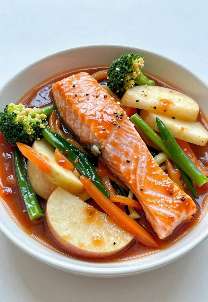 10 Salmon Apple Recipes for Surprising Fresh Sweet Savory Meals - 7. Salmon and Apple Stir-Fry