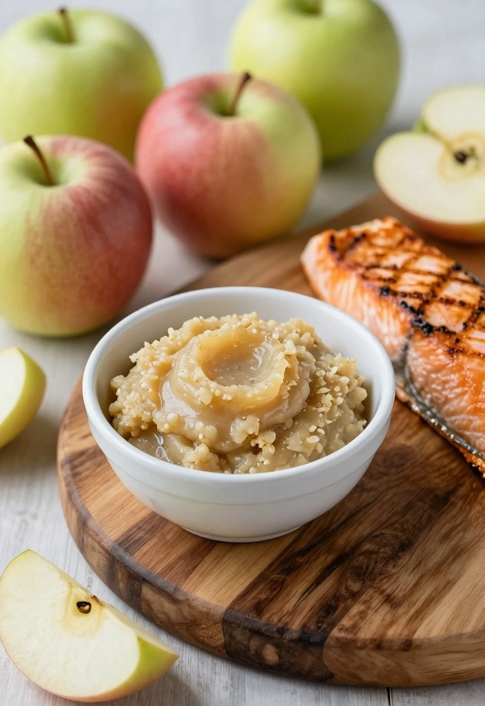 10 Salmon Apple Recipes for Surprising Fresh Sweet Savory Meals - 9. Salmon and Apple Chutney